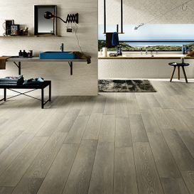 Lichtfarbe Vinyl-Planke-Bodenbelag | MADERA | FROS 03