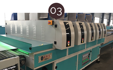 UV-Beschichtung & Glühen, Konditionierung für 48h-72h.