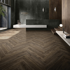 Brauner Vinyl-Bodenbelag | MADERA | Pico